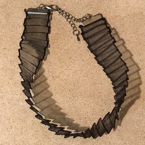Sheer Glitter Choker